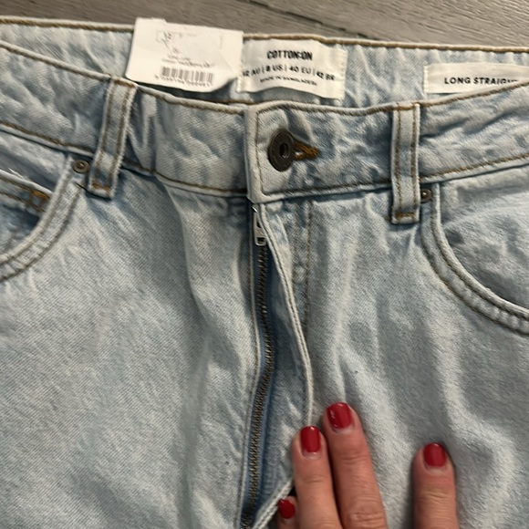 120. NWT Cotton On long straight leg size 8 - Picture 12 of 12